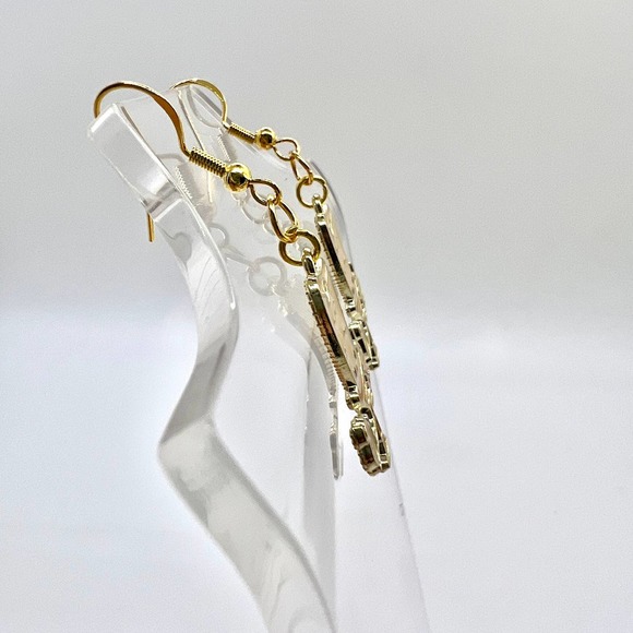 Beauty and the Beast Earrings - Lumiere Earrings - Disney Inspired Earrings - Picture 4 of 10
